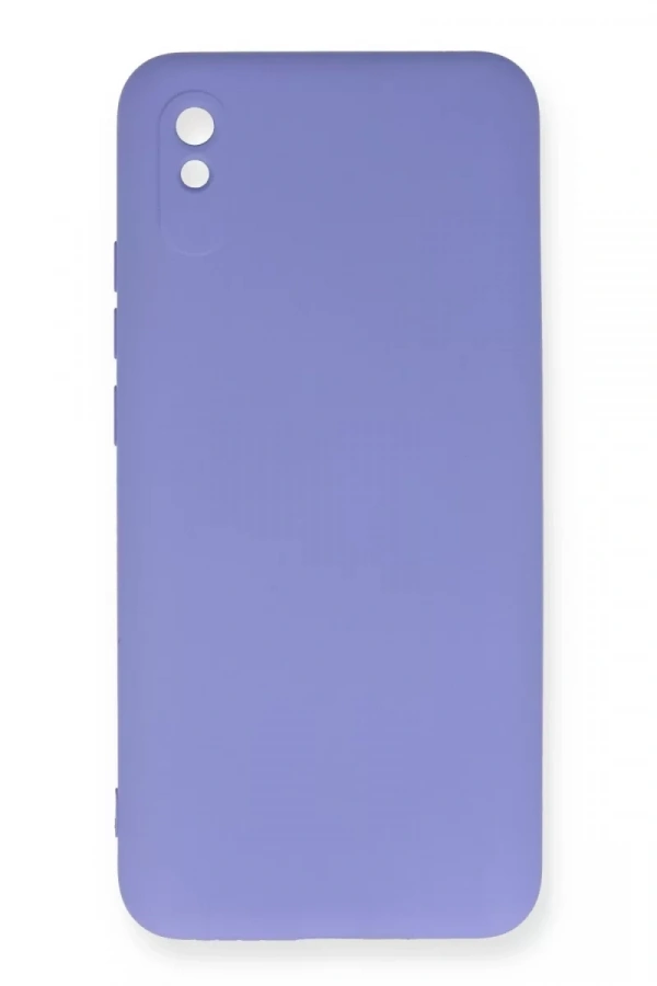 Xiaomi Redmi 9A Kılıf Nano içi Kadife Silikon - Lila