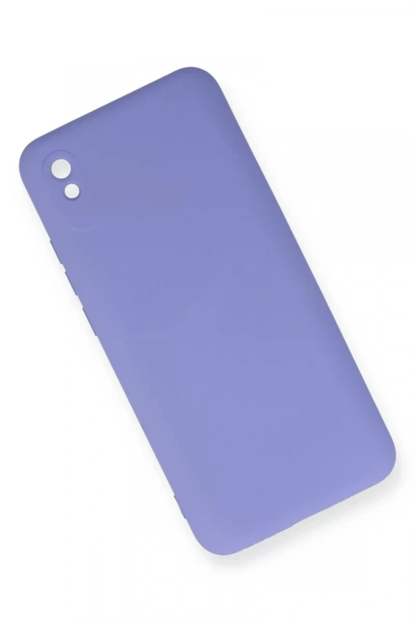 Xiaomi Redmi 9A Kılıf Nano içi Kadife Silikon - Lila