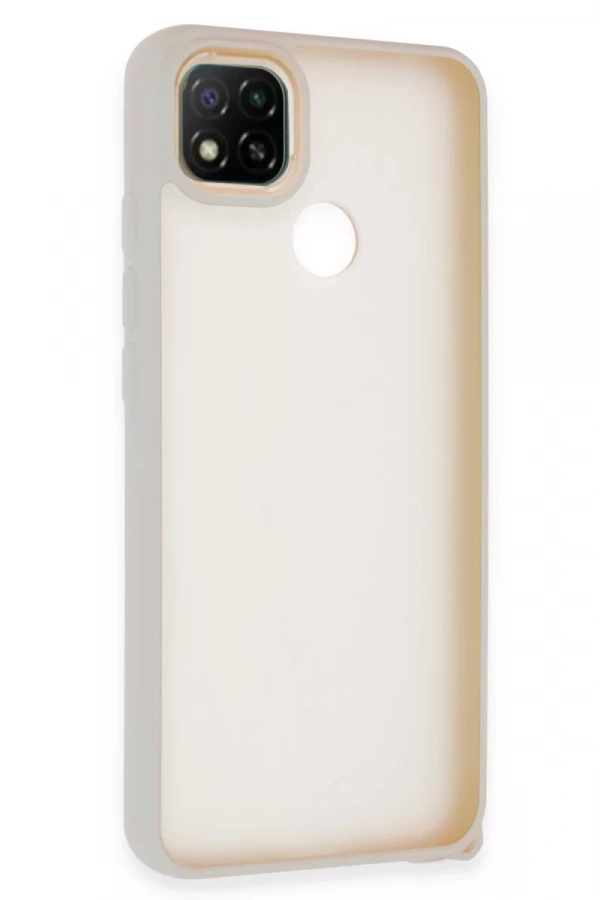 Xiaomi Redmi 9C Kılıf Elegant Kapak - Pudra