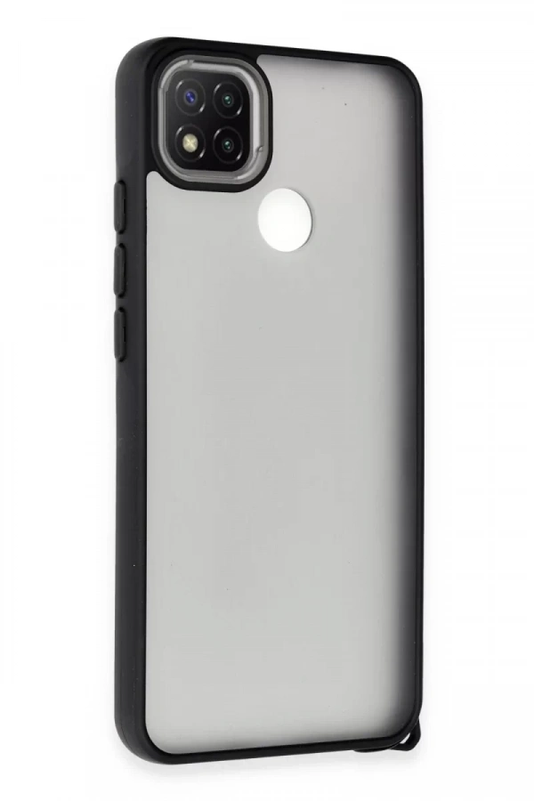 Xiaomi Redmi 9C Kılıf Elegant Kapak - Siyah