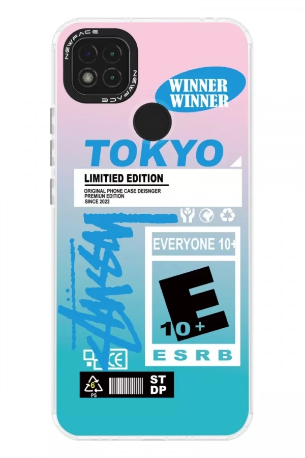 Xiaomi Redmi 9C Kılıf Estoril Desenli Kapak - Estoril - 1