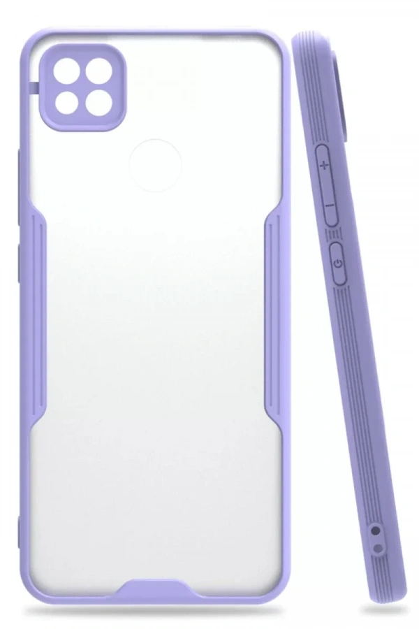 Xiaomi Redmi 9C Kılıf Platin Silikon - Lila