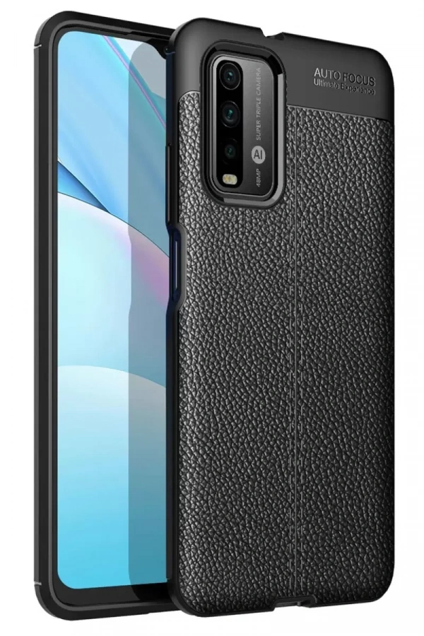 Xiaomi Redmi 9T Kılıf Auto Focus Kapak - Siyah