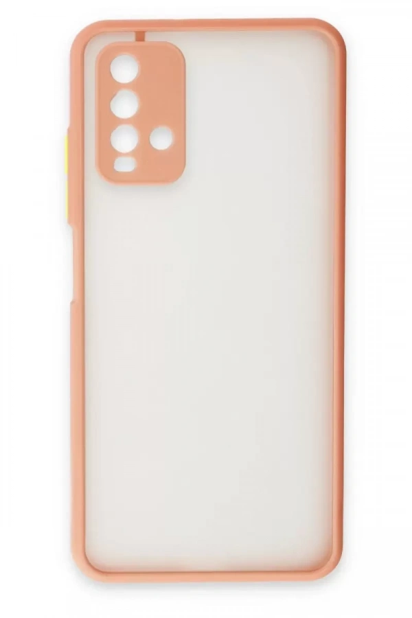 Xiaomi Redmi 9T Kılıf Montreal Silikon Kapak - Pembe