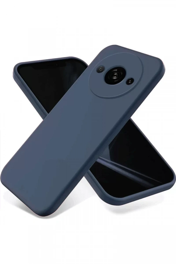 Xiaomi Redmi A3 4G Kılıf First Silikon - Lacivert