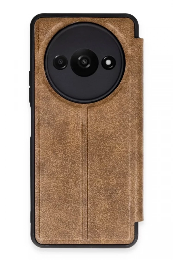 Xiaomi Redmi A3 4G Kılıf Flip Cover - Taba