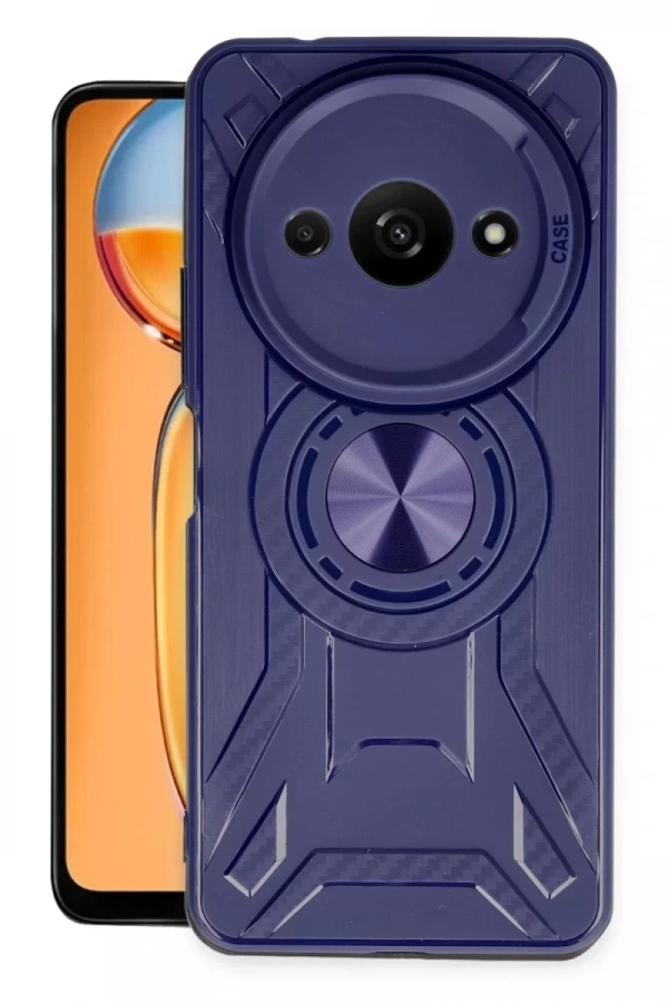 Xiaomi Redmi A3 4G Kılıf Lincoln Silikon - Lacivert