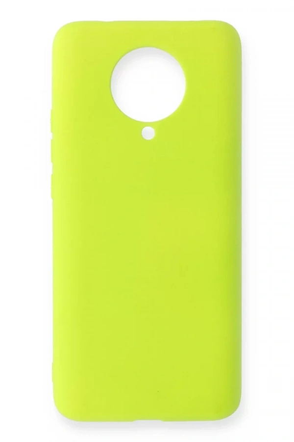 Xiaomi Redmi K30 Pro Kılıf Nano içi Kadife Silikon - Sarı
