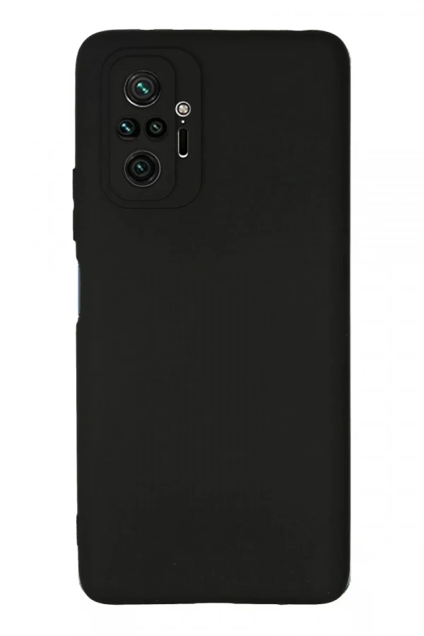 Xiaomi Redmi Note 10 Pro Kılıf First Silikon - Siyah