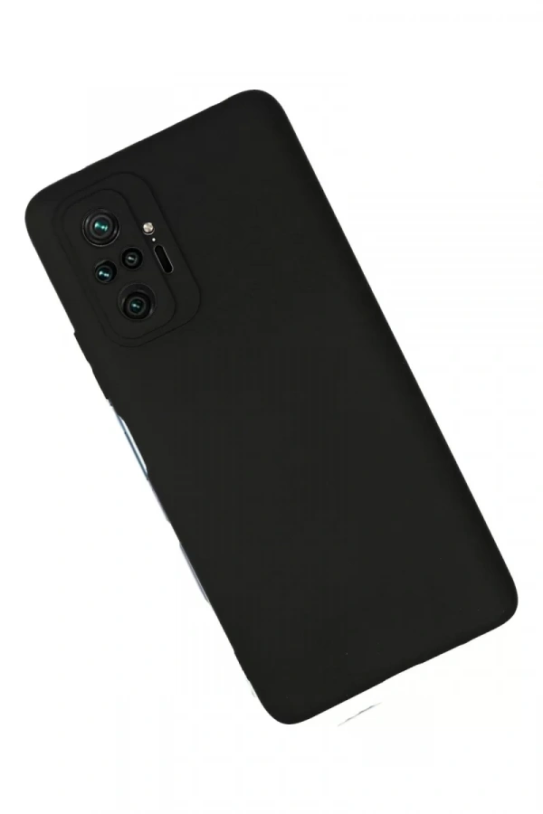 Xiaomi Redmi Note 10 Pro Kılıf First Silikon - Siyah