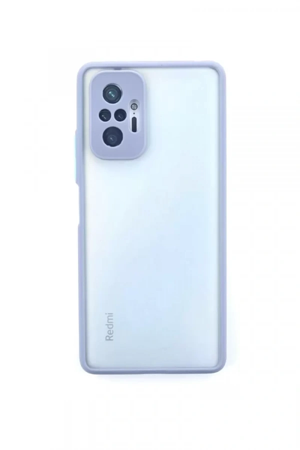 Xiaomi Redmi Note 10 Pro Kılıf Montreal Silikon Kapak - Gri