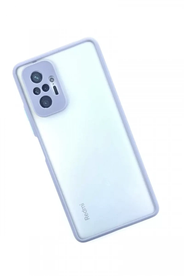Xiaomi Redmi Note 10 Pro Kılıf Montreal Silikon Kapak - Gri