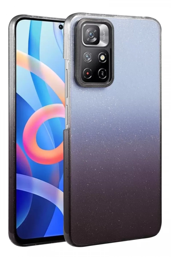 Xiaomi Redmi Note 11 Pro Glossy Kapak - Siyah