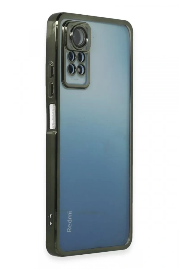 Xiaomi Redmi Note 11 Pro Kılıf Lensli Silikon - Yeşil