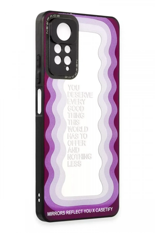 Xiaomi Redmi Note 11 Pro Kılıf Mirror Desenli Kapak - Mirror - 5