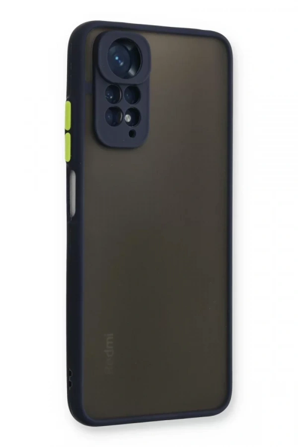 Xiaomi Redmi Note 11 Pro Kılıf Montreal Silikon Kapak - Lacivert
