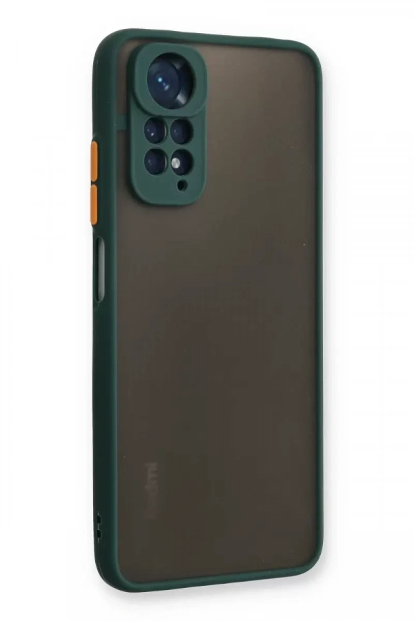 Xiaomi Redmi Note 11 Pro Kılıf Montreal Silikon Kapak - Yeşil