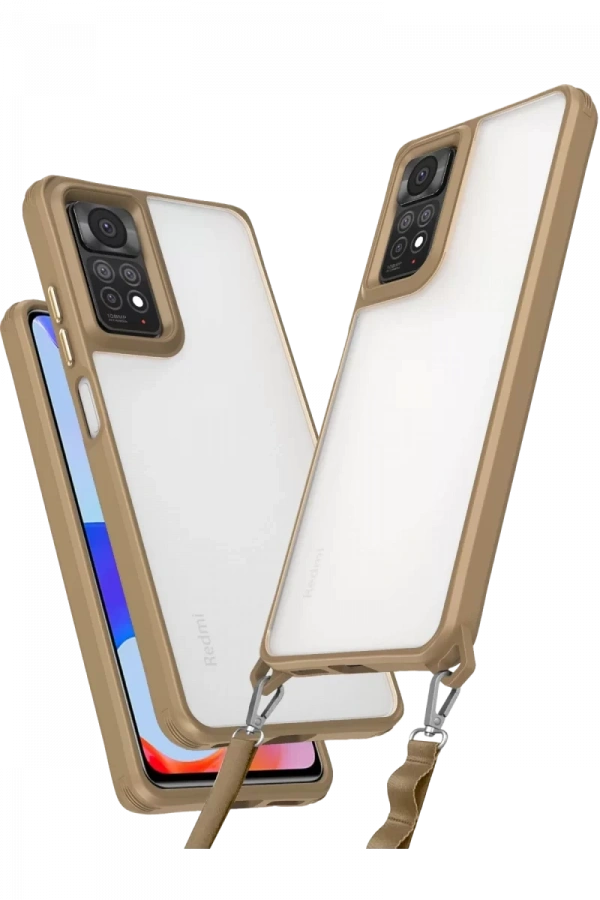 Xiaomi Redmi Note 11 Pro Kılıf Penta Silikon Kılıf - Çöl Titanyum