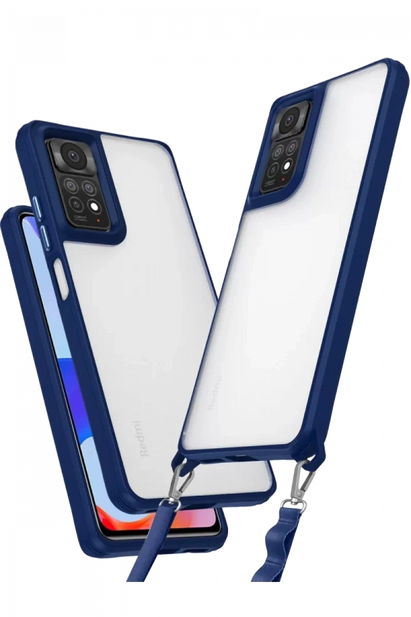 Xiaomi Redmi Note 11 Pro Kılıf Penta Silikon Kılıf - Lacivert