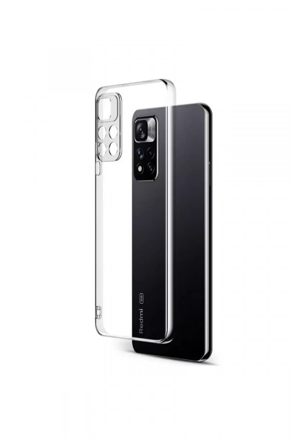 Xiaomi Redmi Note 11 Pro Plus 5G Kılıf Lüx Şeffaf Silikon