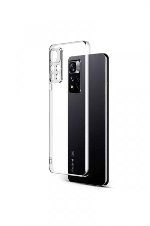 Xiaomi Redmi Note 11 Pro Plus 5G Kılıf Lüx Şeffaf Silikon