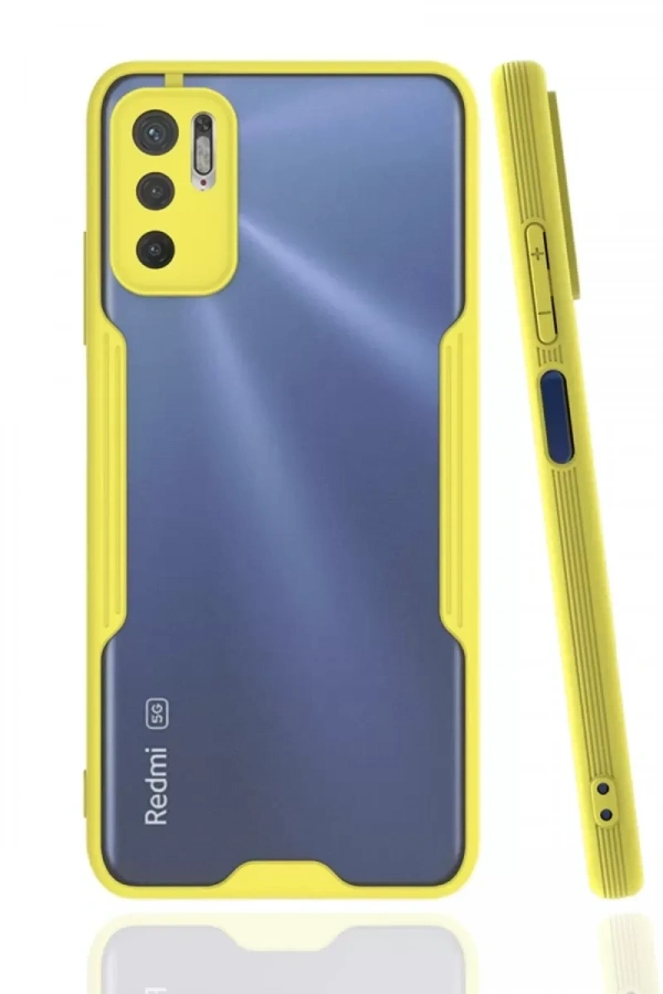 Xiaomi Redmi Note 11 SE Kılıf Platin Silikon - Sarı
