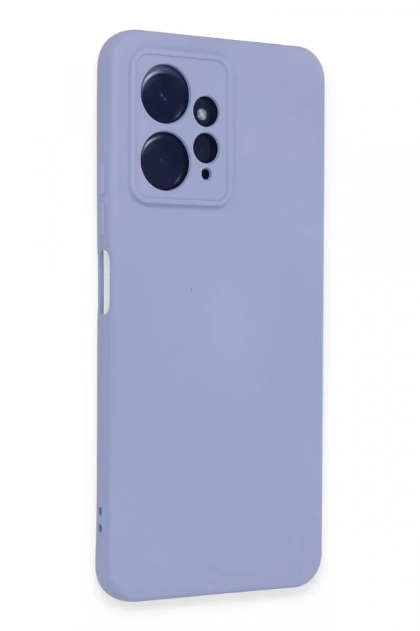 Xiaomi Redmi Note 12 4G Kılıf Nano içi Kadife Silikon - Lila
