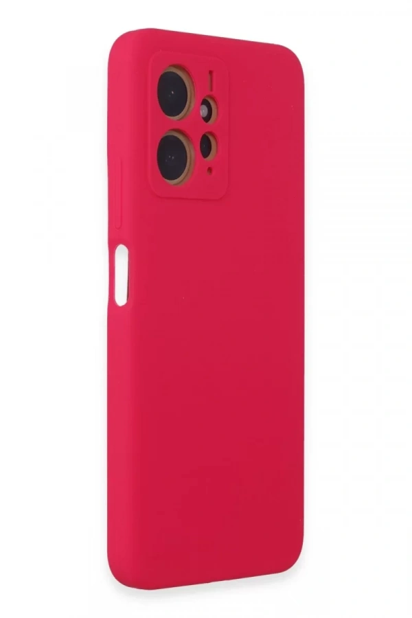 Xiaomi Redmi Note 12 4G Kılıf Nano içi Kadife Silikon - Pembe