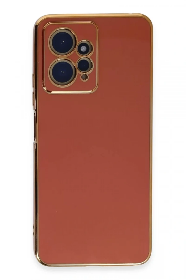 Xiaomi Redmi Note 12 4G Kılıf Volet Silikon - Kırmızı