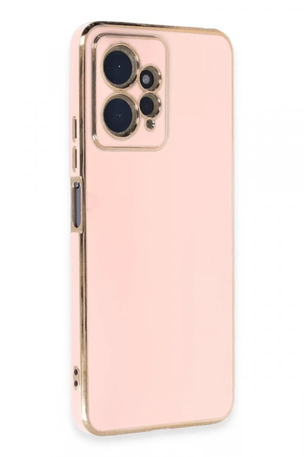 Xiaomi Redmi Note 12 4G Kılıf Volet Silikon - Pembe