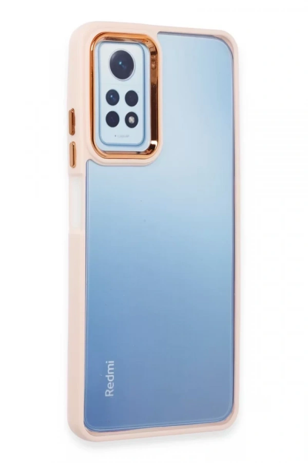 Xiaomi Redmi Note 12 Pro 4G Kılıf Dora Kapak - Pudra