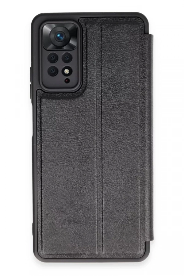 Xiaomi Redmi Note 12 Pro 4G Kılıf Flip Cover - Siyah