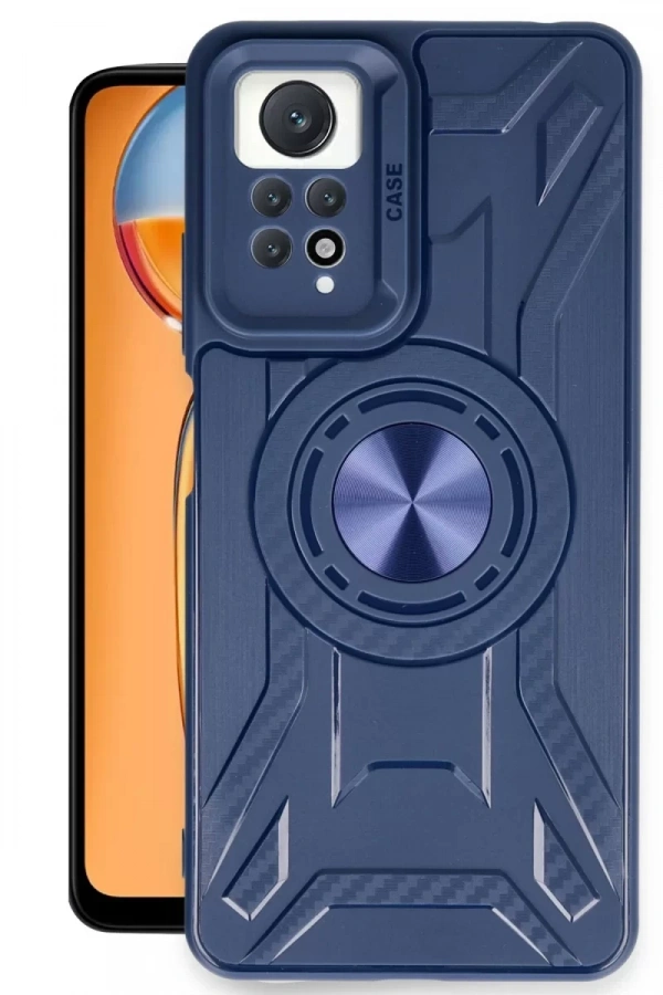 Xiaomi Redmi Note 12 Pro 4G Kılıf Lincoln Silikon - Lacivert