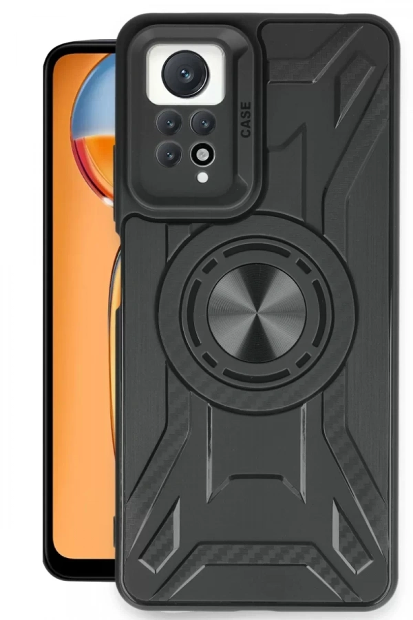 Xiaomi Redmi Note 12 Pro 4G Kılıf Lincoln Silikon - Siyah