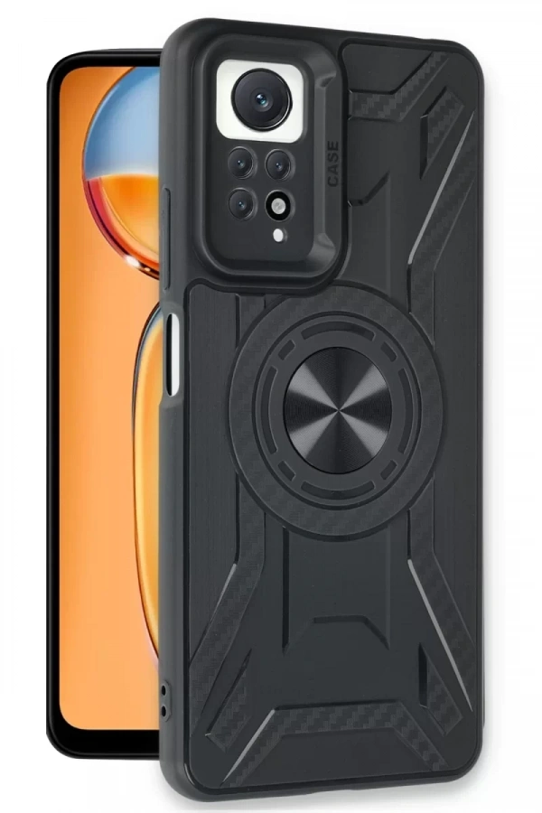 Xiaomi Redmi Note 12 Pro 4G Kılıf Lincoln Silikon - Siyah