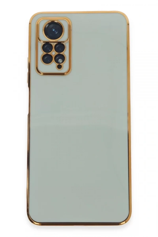 Xiaomi Redmi Note 12 Pro 4G Kılıf Volet Silikon - Açık Yeşil