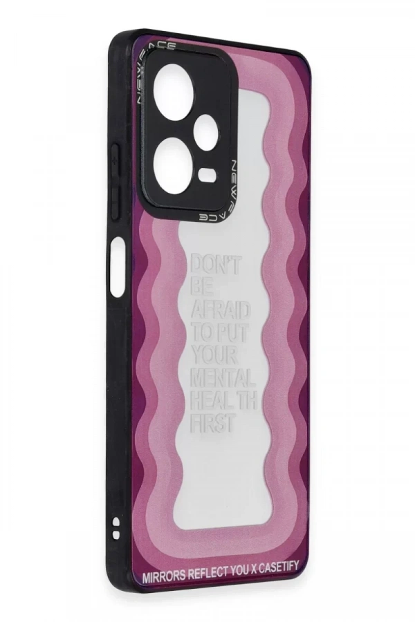 Xiaomi Redmi Note 12 Pro 5G Kılıf Mirror Desenli Kapak - Mirror - 11