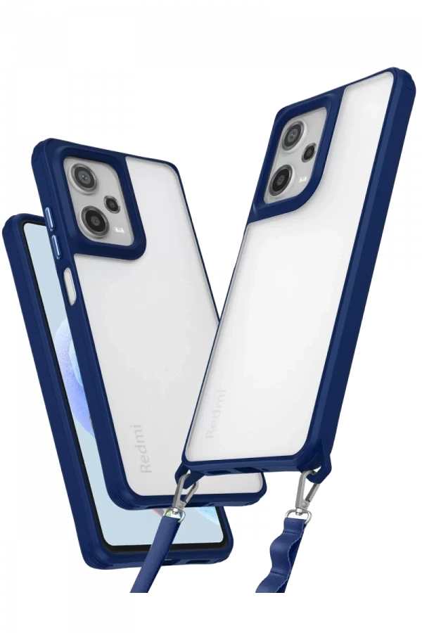 Xiaomi Redmi Note 12 Pro 5G Kılıf Penta Silikon Kılıf - Lacivert