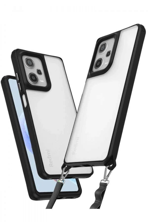 Xiaomi Redmi Note 12 Pro 5G Kılıf Penta Silikon Kılıf - Siyah