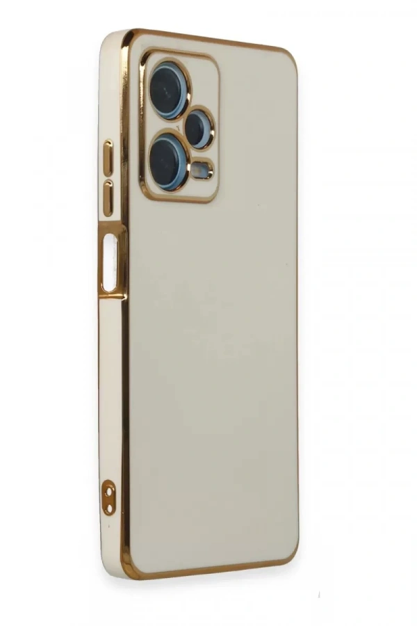 Xiaomi Redmi Note 12 Pro Plus Kılıf Volet Silikon - Beyaz