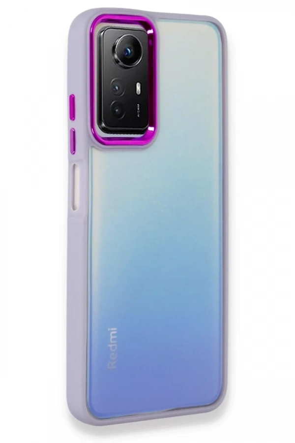 Xiaomi Redmi Note 12S Kılıf Dora Kapak - Lila