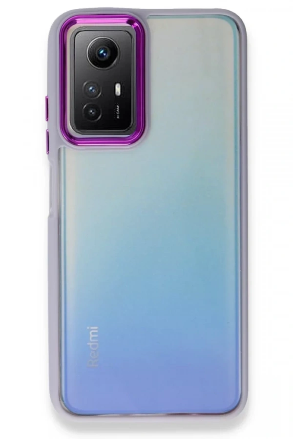 Xiaomi Redmi Note 12S Kılıf Dora Kapak - Lila