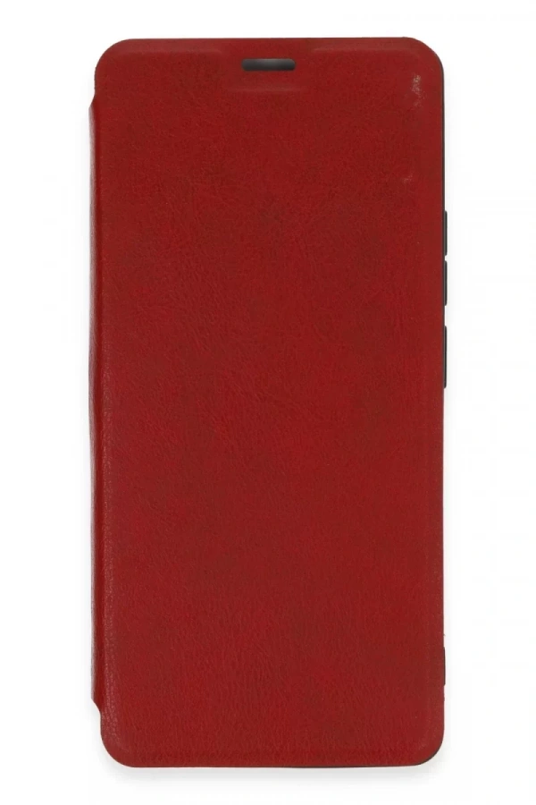 Xiaomi Redmi Note 13 4G Kılıf Flip Cover - Kırmızı