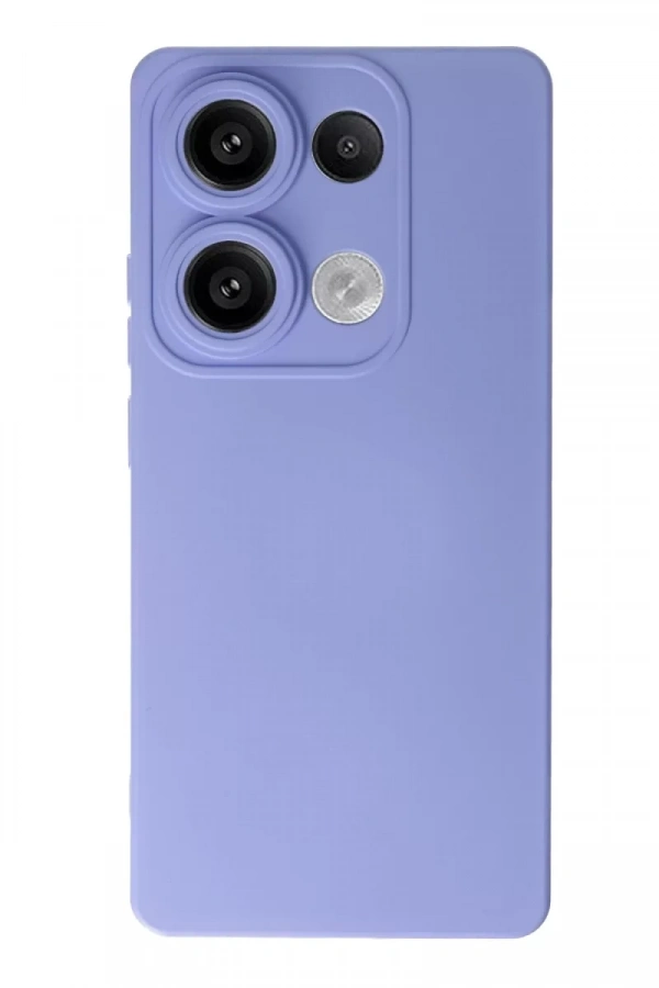 Xiaomi Redmi Note 13 4G Kılıf Nano içi Kadife Silikon - Lila