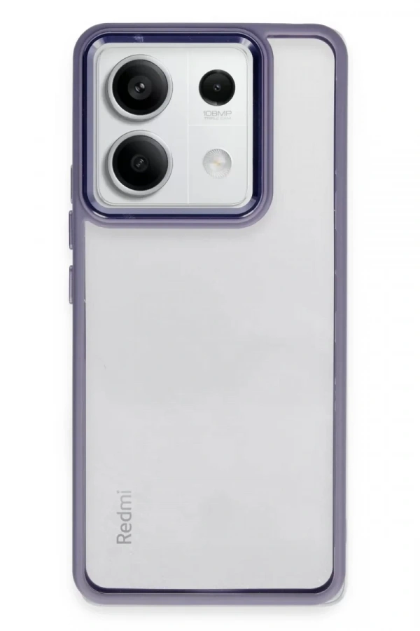 Xiaomi Redmi Note 13 4G Kılıf Power Silikon - Lila