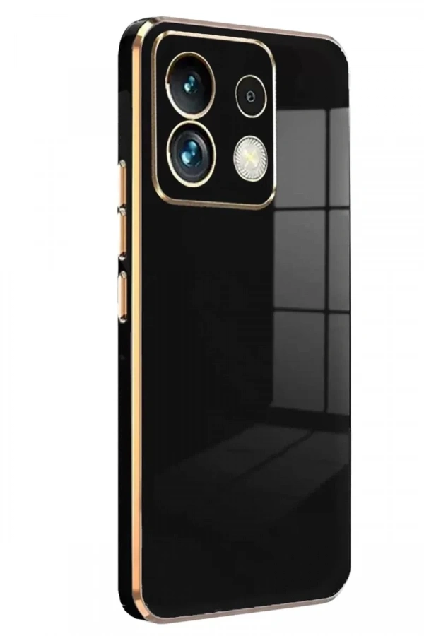Xiaomi Redmi Note 13 5G Kılıf Volet Silikon - Siyah