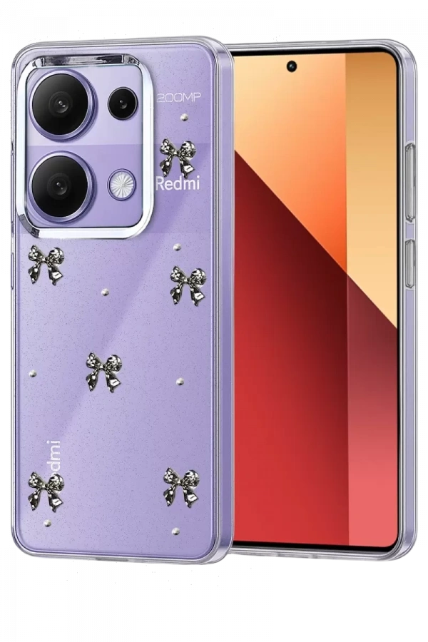 Xiaomi Redmi Note 13 Pro 4G Fiyonk Desenli Kapak - Desen 5