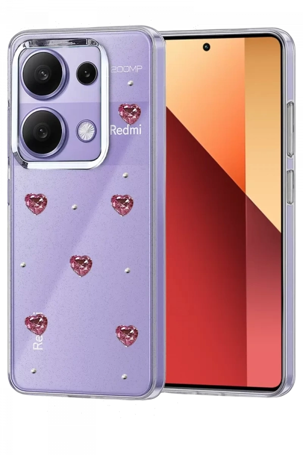 Xiaomi Redmi Note 13 Pro 4G Fiyonk Desenli Kapak - Desen 7
