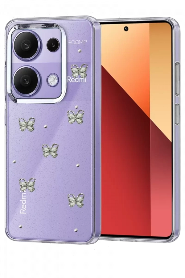 Xiaomi Redmi Note 13 Pro 4G Fiyonk Desenli Kapak - Desen 9