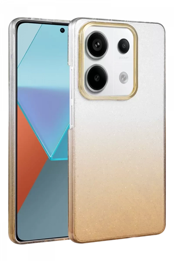 Xiaomi Redmi Note 13 Pro 4G Glossy Kapak - Çöl Titanyum